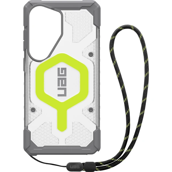 UAG Pathfinder Clear MagSafe kryt Samsung Galaxy S26 Ultra Active Neon Lanyard - Puzdra - Obrázok 1cb8317b4b214dcfbc59f55f46129a12
