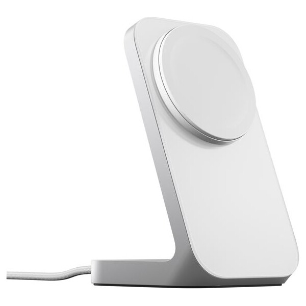 Nomad Stand One (2nd Gen) MagSafe nabíjačka strieborná
