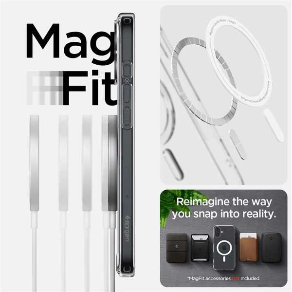 Spigen Ultra Hybrid MagSafe kryt iPhone 16 Plus white - Puzdra - Obrázok 1ce4da3ec65a42c78ff155f703403b7c