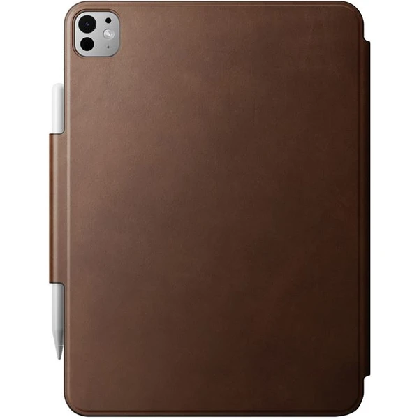 Nomad Leather Folio púzdro pre iPad Pro 11" (M4/M5) hnedé - Puzdra - Obrázok 1d15e9d1474643c7b0bb252929cf53d9