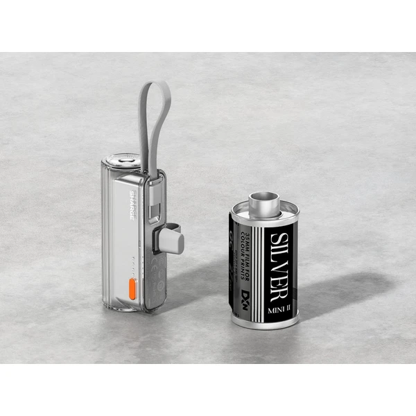 SHARGE Flow Mini 2 USB-C powerbanka (22.5 W) strieborná - Powerbanky - Obrázok 1d2984020e48484082648b29ad176a07