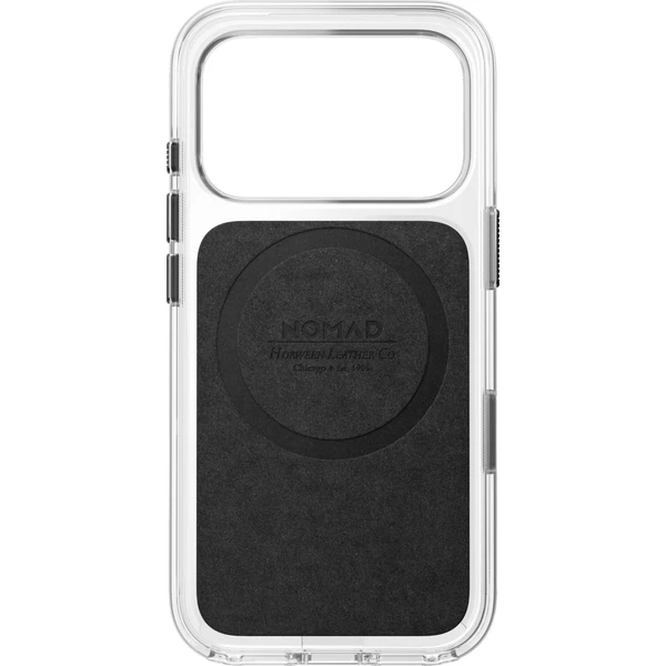 Nomad Clear Leather (Horween) MagSafe kryt iPhone 18 Pro Rustic Brown - Puzdra - Obrázok 1d33a40caa6c4712821022a1f087dfa5