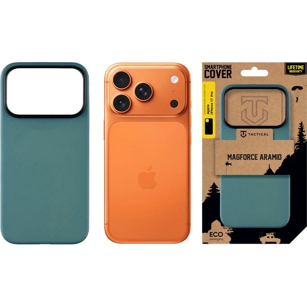 Tactical MagForce Aramid kryt Apple iPhone 17 Pro modrý - Puzdra - Obrázok 1d448ba74ab3447f84b05dd44e61d3c3