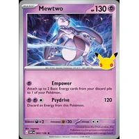 Mewtwo (30C 063) - 30th Celebration [Holo] - Kusové karty