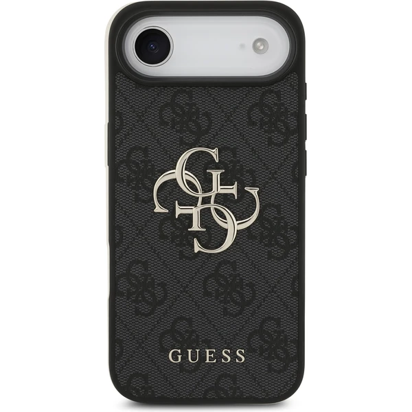 Guess PU 4G Metal Logo kryt iPhone Air sivý - Puzdra - Obrázok 1d599e6468374dc38d68db69abc043c6