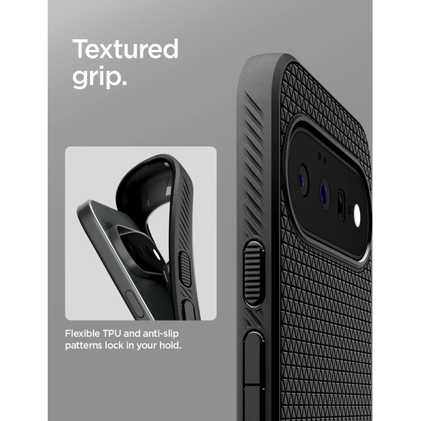 Spigen Liquid Air, matná čierna - Google Pixel 11 - Puzdra - Obrázok 1d6684a465e34e75a1ac08d540d00782