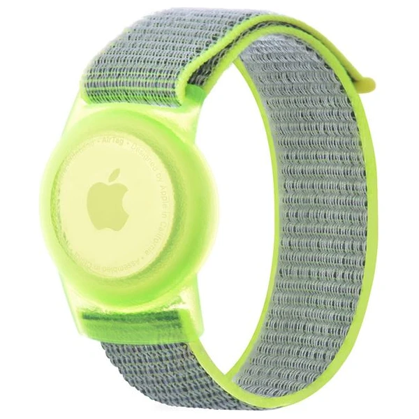 Mobile Origin AirTag Strap nylonový remienok zelený - Náramky - Obrázok 1d7e805b9f134065acdd5fdc806c4b7a