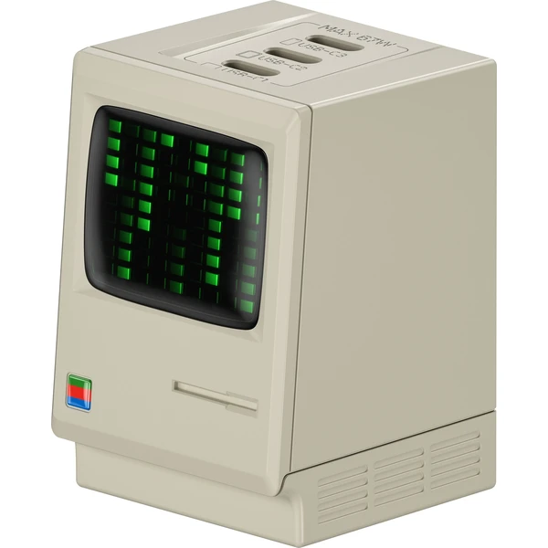 SHARGE Retro 67W USB-C GaN nabíjačka (cestovný set) - Nabíjačky - Obrázok 1d93842aca0b4866ac14f19f5e9990f4