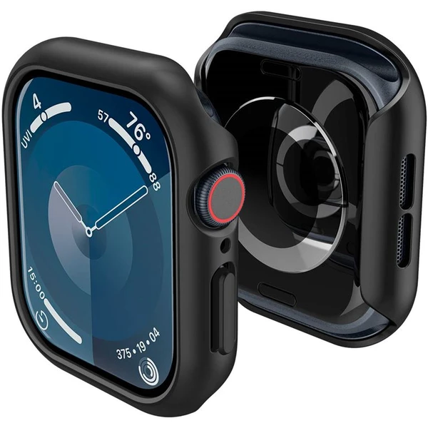Spigen Thin Fit puzdro Apple Watch 10/11 (46mm) čierne - Puzdra - Hlavný obrázok