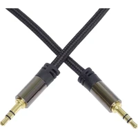 PremiumCord HQ 3,5mm/3,5mm kábel 1,5m čierny - Káble a redukcie
