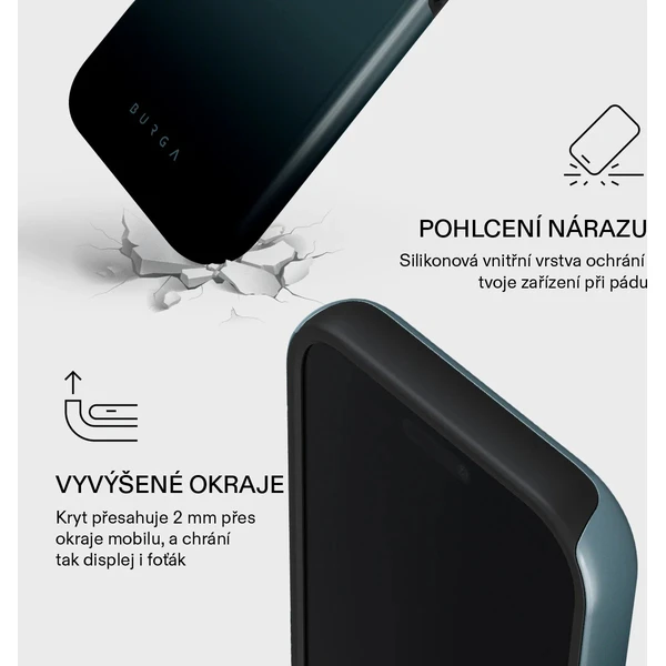 Burga Tough MagSafe kryt iPhone 17 Pro Black Hole - Puzdra - Obrázok 1de6e609205a46ad8d0a416bc28f4c5e