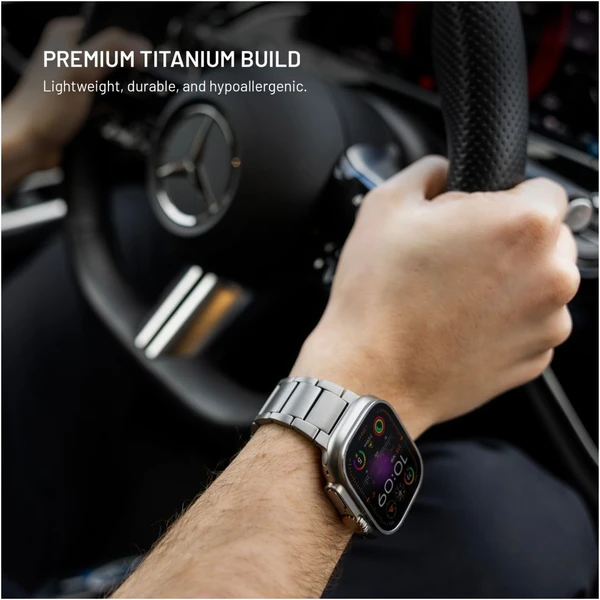 FIXED Titanium Strap titánový remienok Apple Watch 44/45/46/49mm, prírodný titán - Remienky - Obrázok 1df2dbb639624be4b3b4d38a029a971d