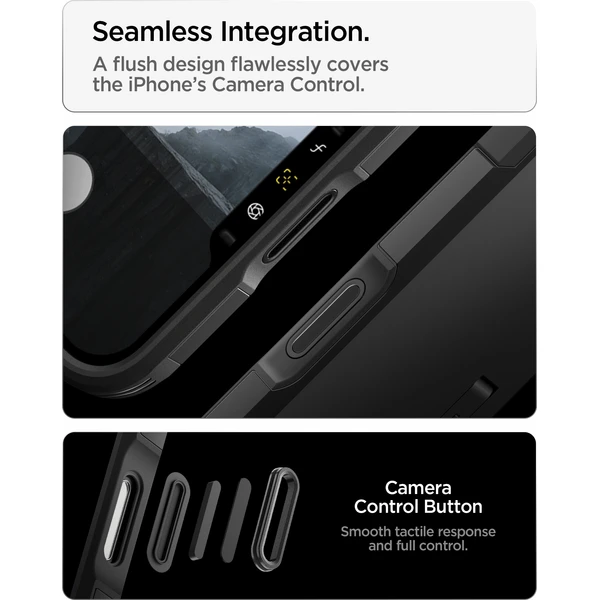 Spigen Tough Armor T MagSafe kryt iPhone 18 Pro/17 Pro black - Puzdra - Obrázok 1e0bdc392f9340d1a942447a5f4675be