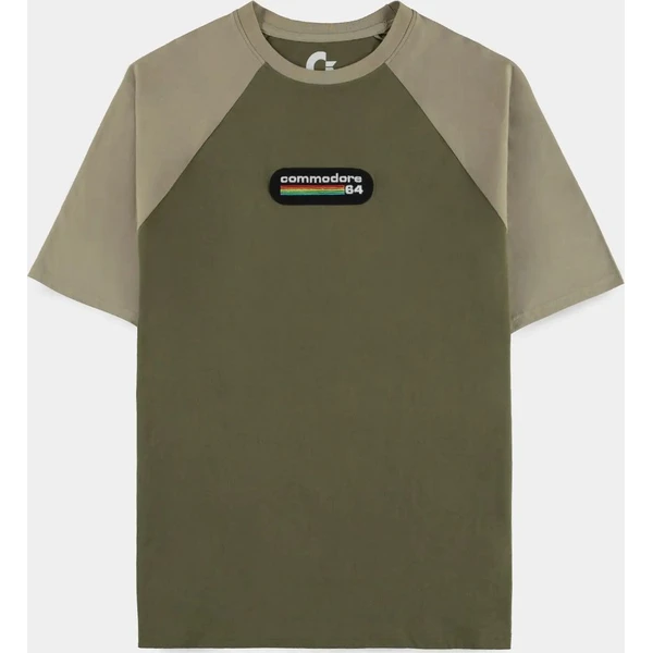 Tričko Commodore 64 - Logo (raglan) L - Tričká - Hlavný obrázok