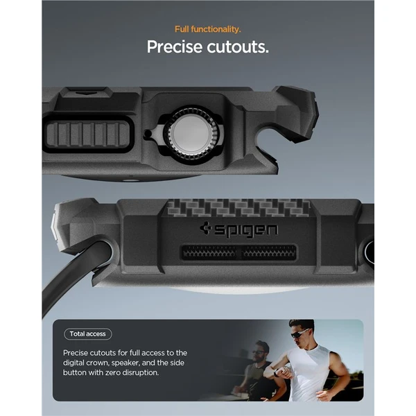 Spigen Rugged Armor 2 púzdro Apple Watch 11 (46mm) matte black - Puzdra - Obrázok 1e24f44997cf448bb77a6188d6e5f7f5