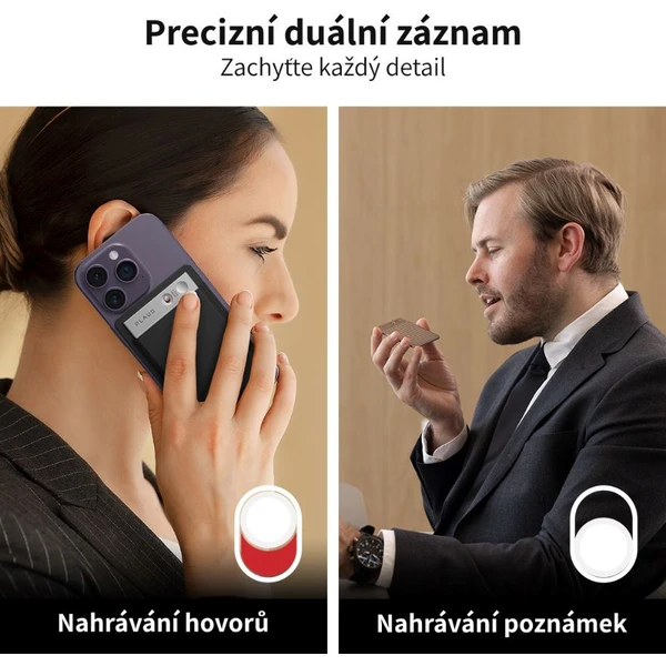 Plaud Note AI záznamník hviezdne biely - Záznamové zariadenia - Obrázok 1e3357e0d4e84daaa61bc43c0c3269aa