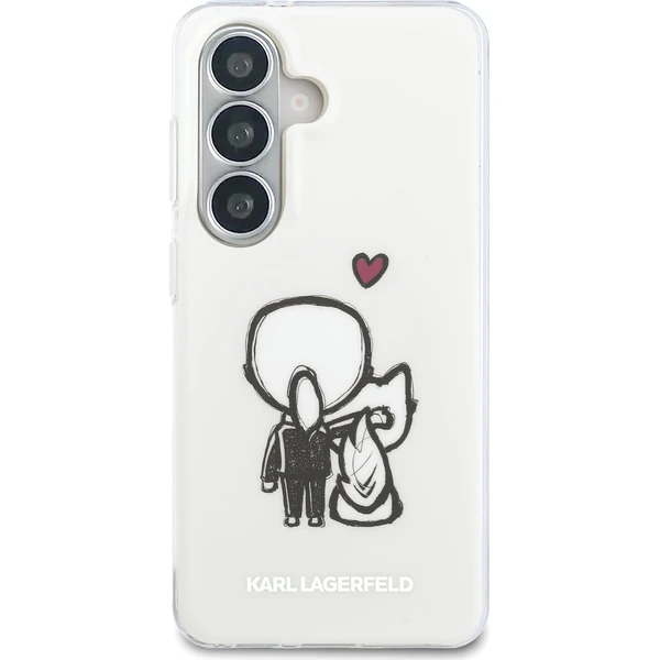 Karl Lagerfeld IML K&CH zadné logo magnetický kryt Samsung Galaxy S26 priehľadný - Puzdra - Obrázok 1e3d32a2ae9245fa85a644d85b2b6a24