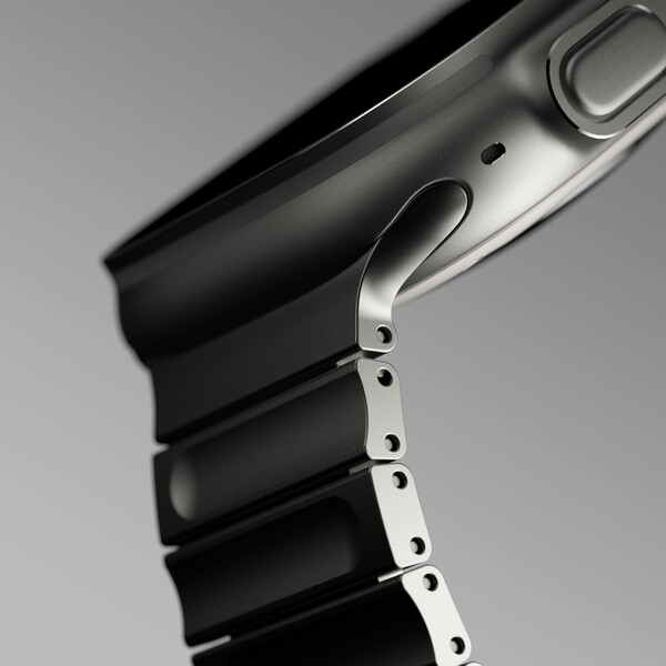 Aulumu C01 Hi-Per titánová zliatina remienok Apple Watch Ultra Black - Remienky - Obrázok 1e7826f143464b4288d34adbc8551368