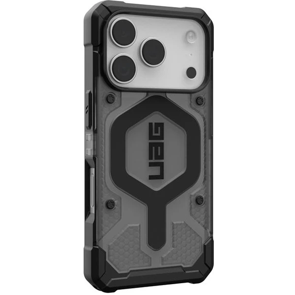 UAG Pathfinder Clear Magsafe kryt iPhone 17 Pro dymový/čierny - Puzdra - Obrázok 1e8c14de8e1f4684851b3dddb1eb3443