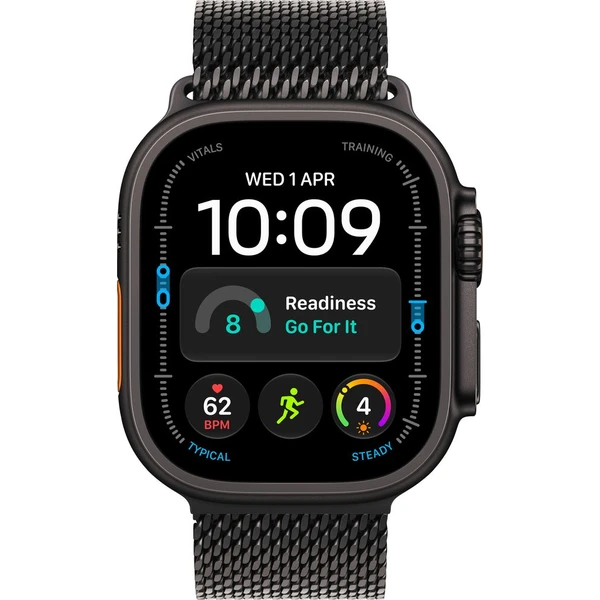 Apple Watch Ultra 4 49mm Černý titan s černým titanovým milánským tahem M - Inteligentné hodinky - Obrázok 1ea2b73c9f2d4297ae2d84609b6050e7