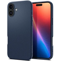 Spigen Liquid Air kryt iPhone 16 navy blue - Puzdra