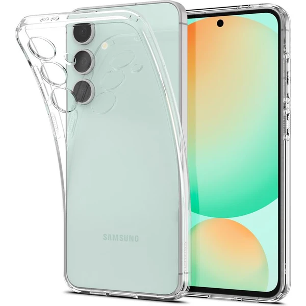 Spigen Liquid Crystal kryt Samsung Galaxy S24 FE číry - Puzdra - Hlavný obrázok