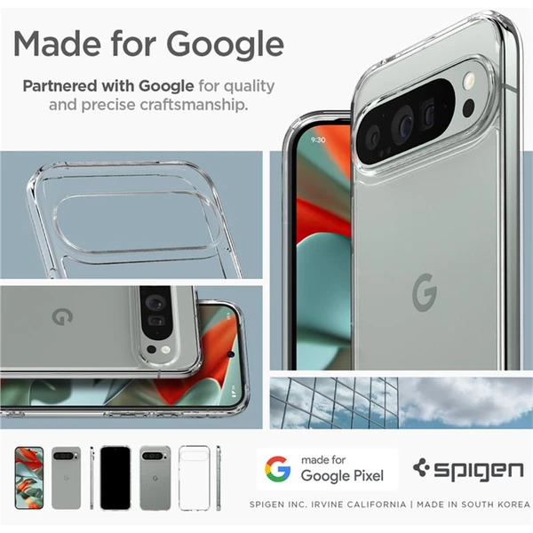 Spigen Ultra Hybrid kryt Google Pixel 9 Pro XL číry - Puzdra - Obrázok 1eb761c6450f45e9b3b131ce53a3aa4b