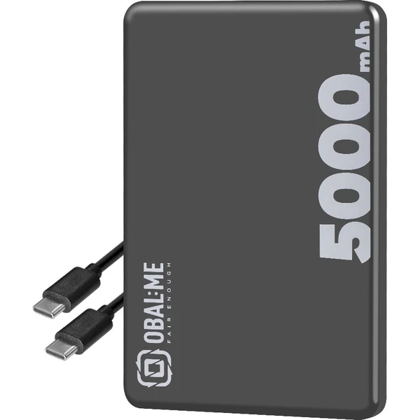 OBAL:ME MagNetix Powerbanka 5000mAh Čierna - Powerbanky - Hlavný obrázok