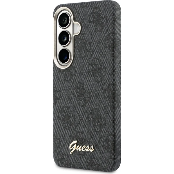 Puzdro Guess PU 4G Script Metal Logo Magnetic pre Samsung Galaxy S26 čierne - Puzdra - Obrázok 1ecce0bf00a24b39832ff1ab4e9a7a31