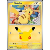 Pikachu (30C 031) - 30th Celebration [Holo] - Kusové karty
