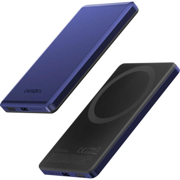 ENERGEA AluPac Mini 5K, MagSafe hliníková powerbanka, 5000mAh, indigová modrá - Powerbanky - Obrázok 1f03de187a034d768f9d3bef03773c6f