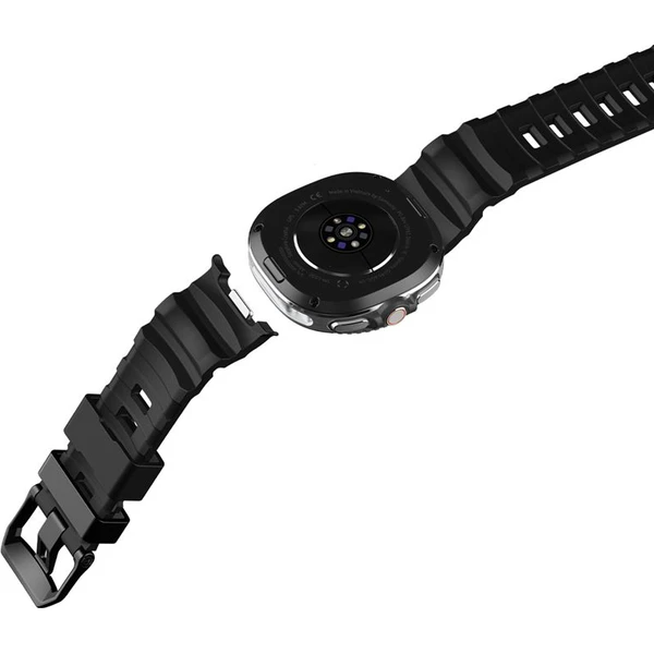 Spigen Silicone Band remienok Samsung Galaxy Watch8/Classic 46mm/44mm/40mm čierny - Remienky - Obrázok 1f3f429472fb45b687f5cbc346999fe3