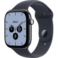 Apple Watch Series 12 Cellular (42mm) Nocně modrá keramika s námořnicky modrým sportovním řemínkem S - Inteligentné hodinky