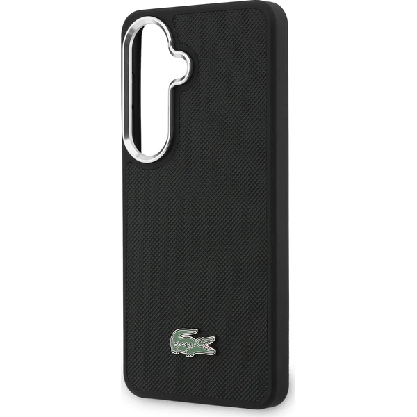 Lacoste Petit Pique Metal Logo Magnetický kryt Samsung Galaxy S26+ čierny - Puzdra - Obrázok 1f638146b8e1485bb10c1aa267c9a601