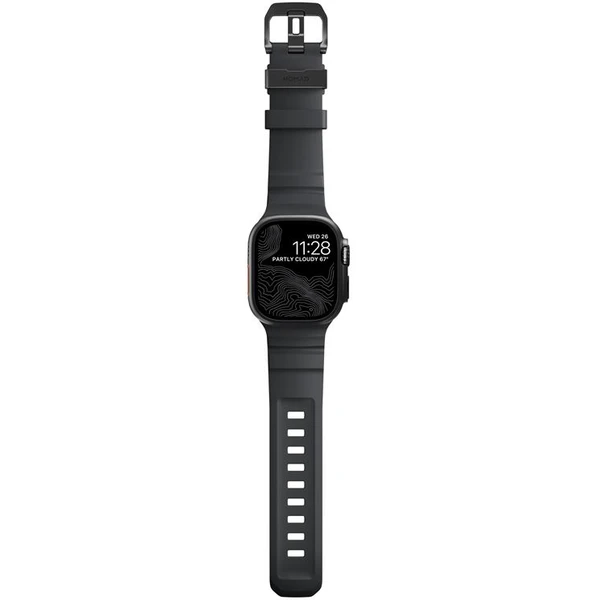 Nomad Rocky Point Band remienok Apple Watch 49/45/44/42mm čierny/tmavo šedý - Remienky - Obrázok 1f6f45de5d1349fdb7389808cec840e1
