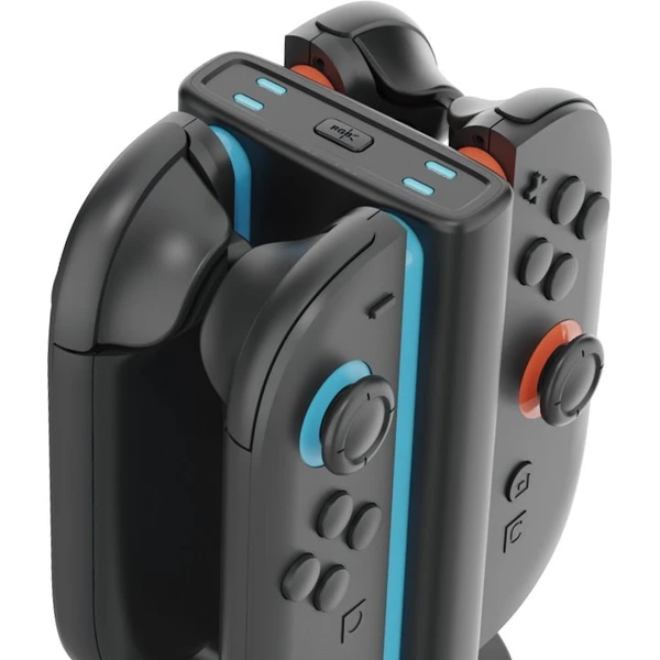 iPega SW2051 Nabíjacia Stanica s RGB pre JoyCon Ovládače Nintendo Switch 2 čierna - Nabíjačky - Obrázok 1fccfad557c14fb5b75efbe0e2d6758a
