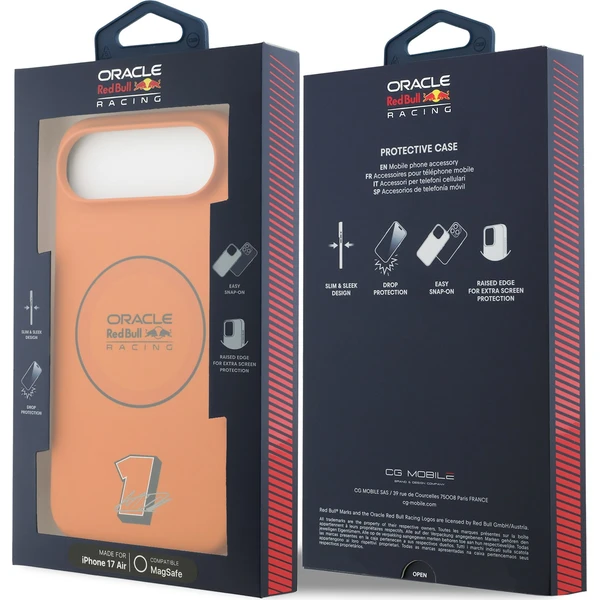 Oracle Red Bull Racing Silicone Blue Ring MagSafe kryt iPhone Air oranžový - Puzdra - Obrázok 1fd2beca7bc34a269fbaa34e4a0bb004