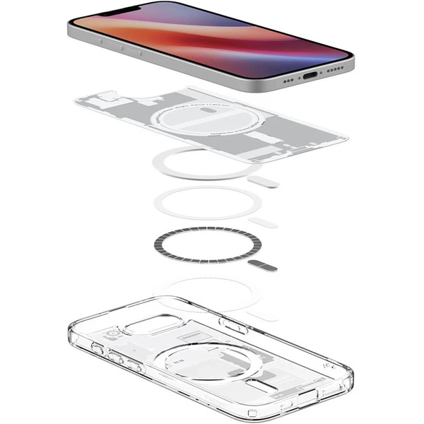 Spigen Ultra Hybrid MagSafe kryt iPhone 17e/16e zero one white - Puzdra - Obrázok 1fd4b8c52ab84363858b6a3b36640559