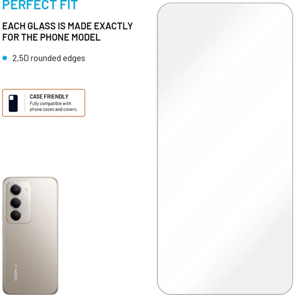 FIXED 2,5D tvrdené sklo Xiaomi Redmi 15 4G/5G, 2 ks číre - Ochranné fólie a sklo - Obrázok 1fd59315671a4d7498f8d5dcd3b4b726