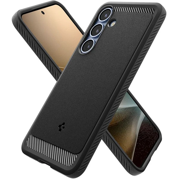 Spigen Rugged Armor MagSafe kryt Samsung Galaxy S25 matne čierny - Puzdra - Obrázok 2006223f1ea44f8a8c1f96461af16cce