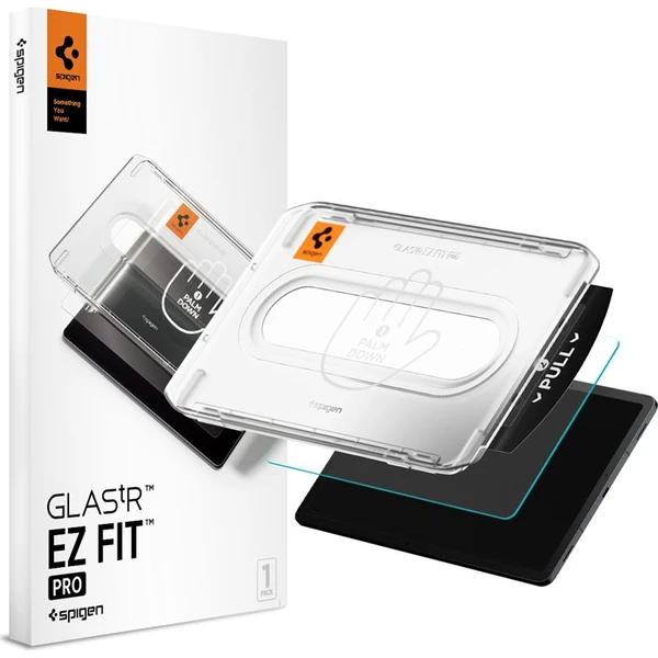 Spigen Glass tR EZ Fit Pro sklo Samsung Galaxy Tab S11 číre (1 ks) - Ochranné fólie a sklo - Hlavný obrázok