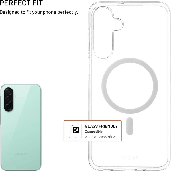 FIXED MagStory AntiUV TPU kryt s MagSafe Samsung Galaxy A16 číry - Puzdra - Obrázok 20212f07ca27437a873f6d6ded1cda04