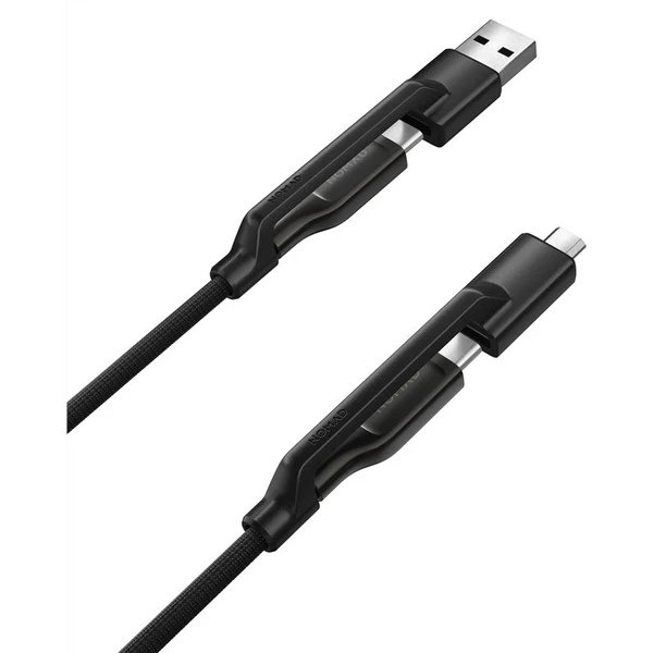 Nomad Universal Kevlar Cable USB-C, 1.5m, carbide - Káble - Obrázok 2037ebd06fc64a3c85641220d32db6fd