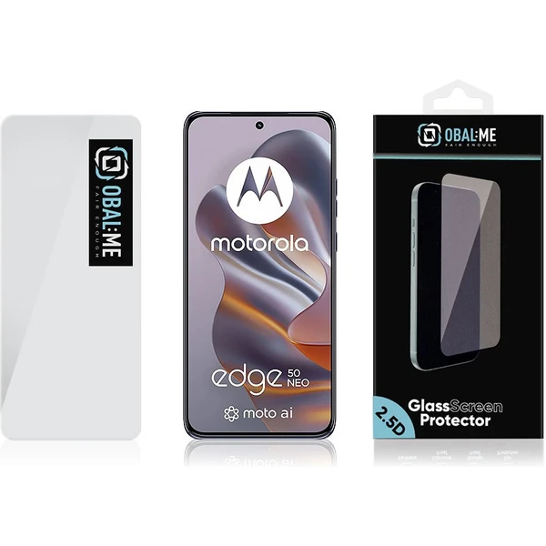 OBAL:ME 2.5D tvrdené sklo Motorola Edge 50 Neo číre - Ochranné fólie a sklo - Obrázok 20440ee864064b50854f991ca52d8fc9