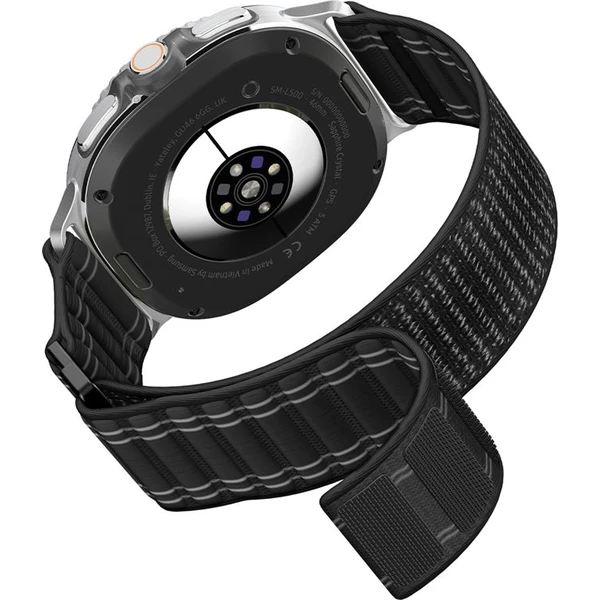 Spigen Fabric Band remienok (suchý zips) Samsung Galaxy Watch8 46/44/40mm čierny - Remienky - Obrázok 2047fa09d4ac49588b4e8ddd37ffbe1b