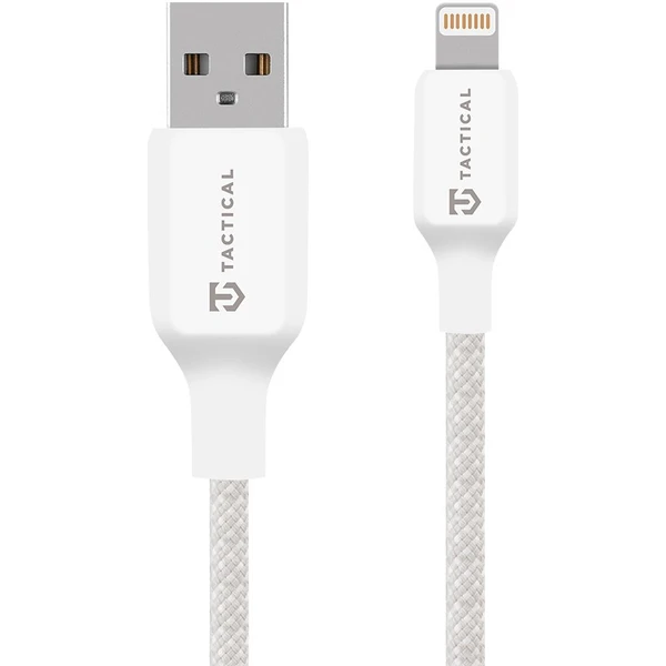 Tactical Stitch Thread USB-A/Lightning napájací kábel 12W 0,3m biely - Káble a redukcie - Hlavný obrázok
