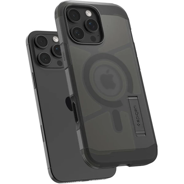 Spigen Tough Armor T MagSafe kryt iPhone 16 Pre Max čierny - Puzdra - Obrázok 2051adb122414727a820d950059f2a5f