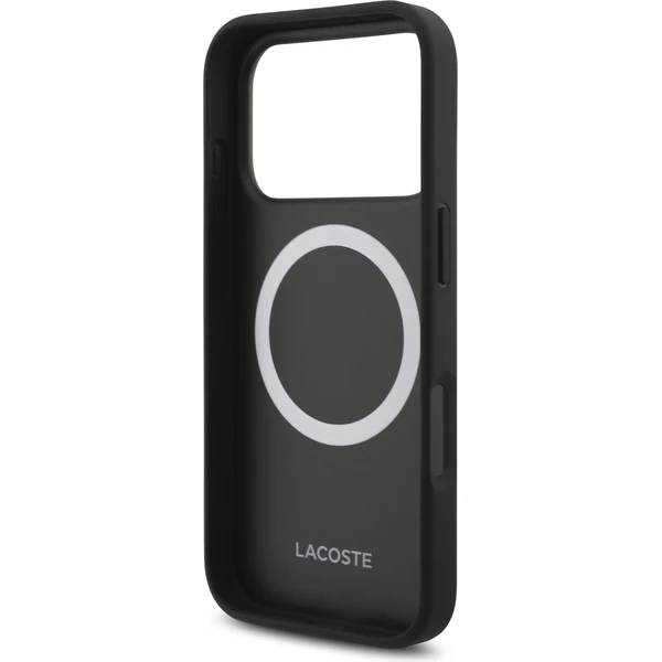 Lacoste PU Nomogram Gold Gold MagSafe kryt iPhone 17 Pro čierny - Puzdra - Obrázok 205d28d3bc9c4b44bbd1604255989f6f