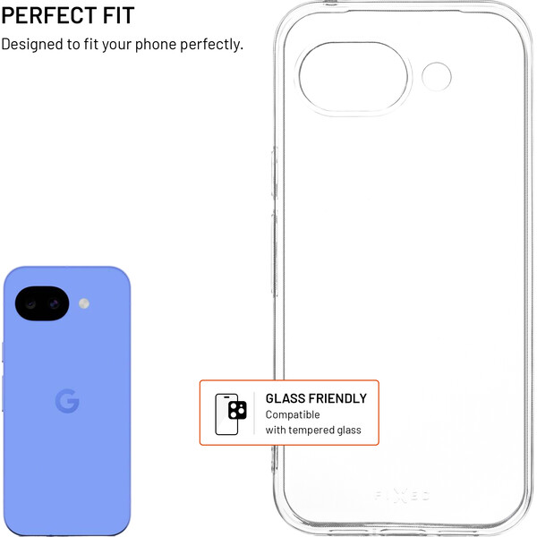 FIXED Story silikónový kryt Google Pixel 10A číry - Puzdra - Obrázok 2064627dbe994491a75c3ef245f2faa4