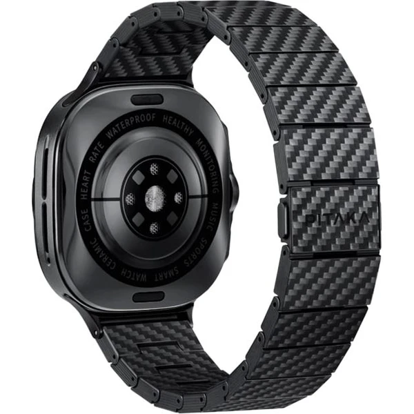 Pitaka Carbon Fiber Strap remienok Samsung Galaxy Watch Ultra čierny - Remienky - Obrázok 2065e8ef57bb41c988c9030c0e0f415c